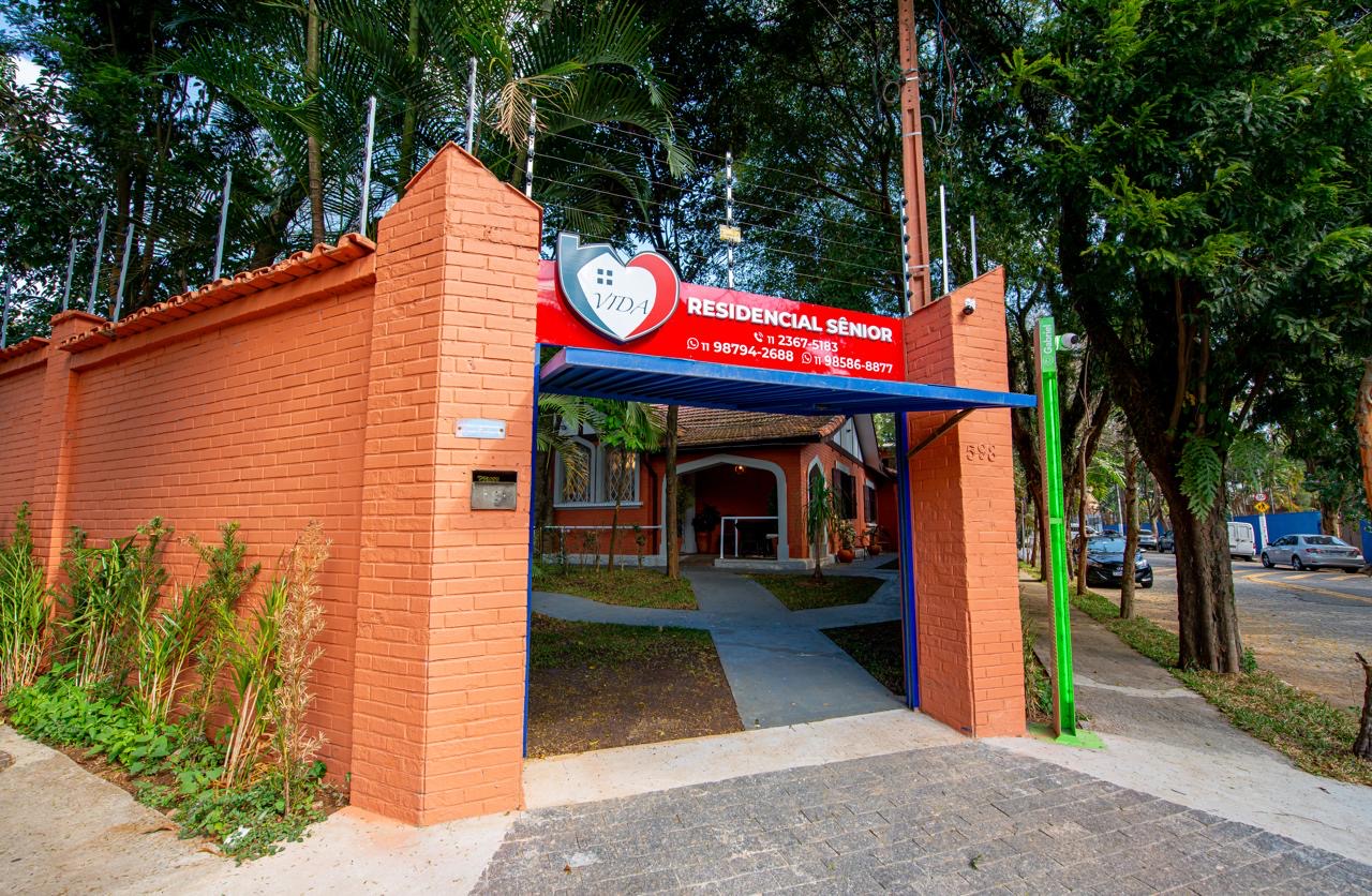 Área interna da Vida Residencial Sênior — Casa de Repouso de Alto Padrão em São Paulo